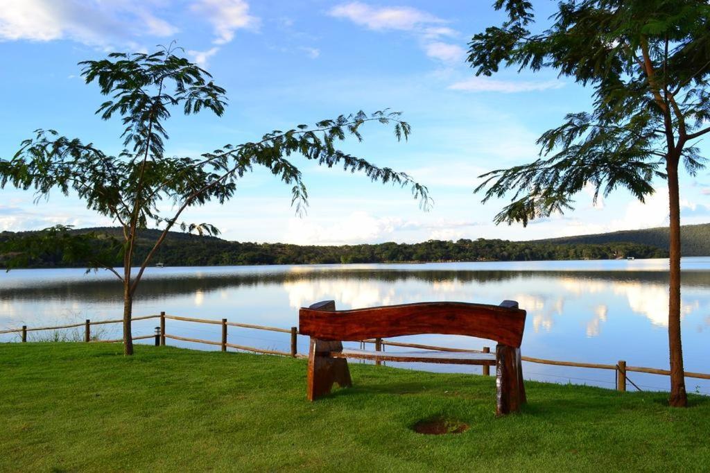 Lindo Apartamento No Aldeia Do Lago Em Caldas Novas Exterior foto